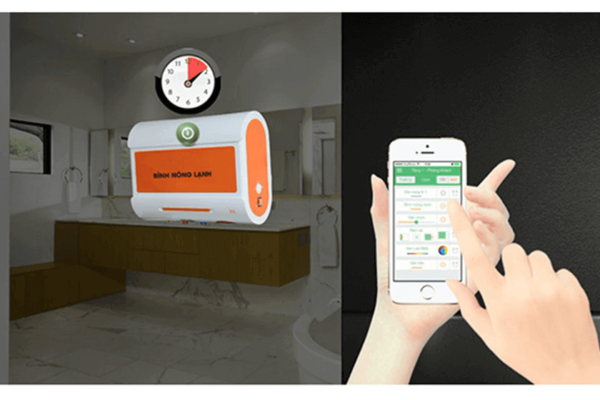 bật tắt bình nóng lạnh Nha Trang