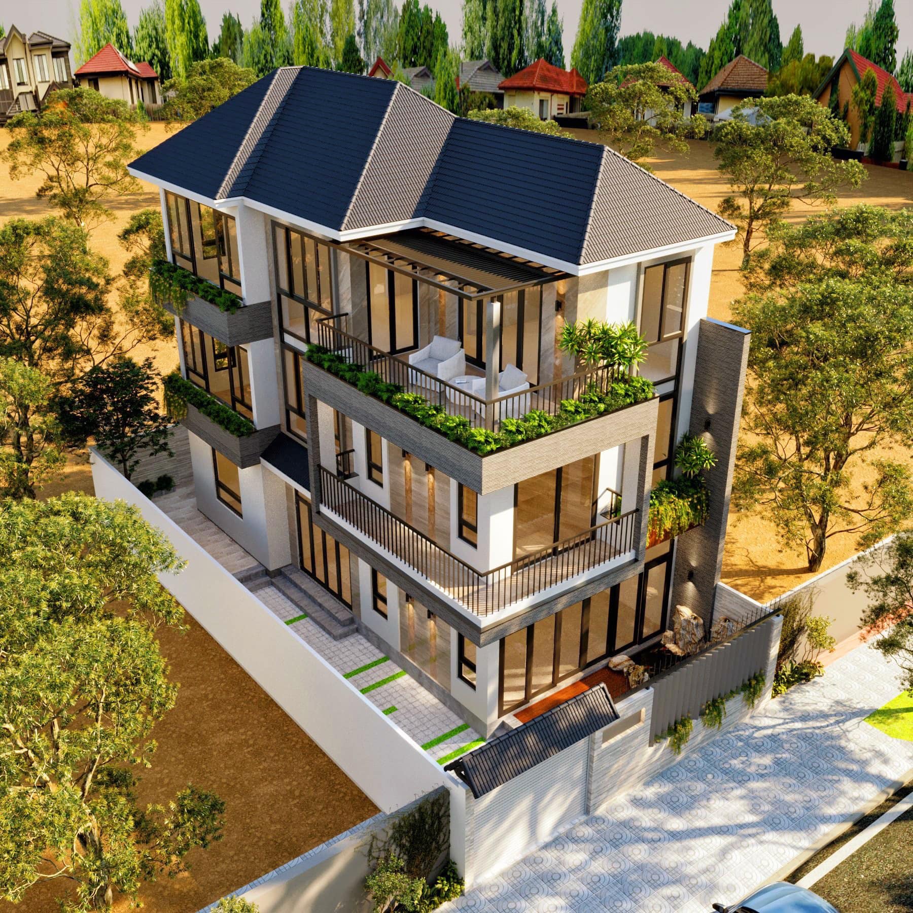 thi công nhà thông minh nha trang