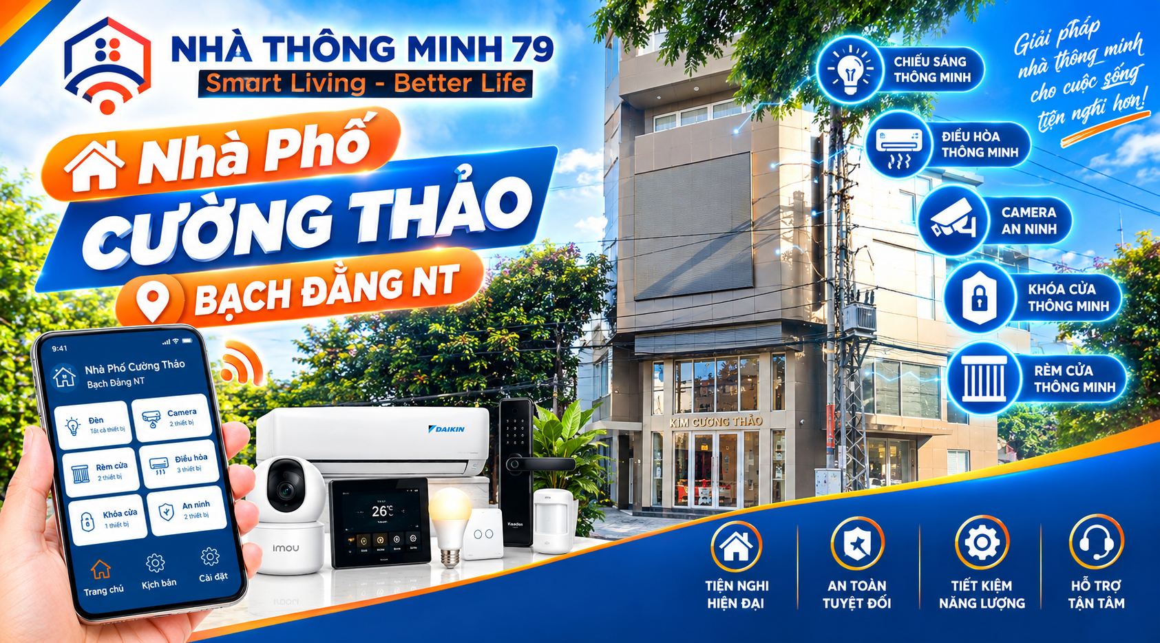 Nhà Phố Cường Thảo – Bạch Đằng