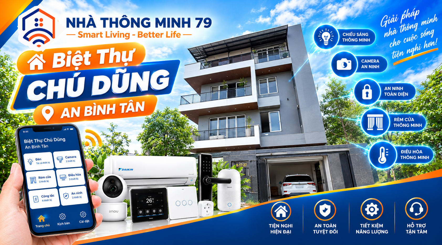 Biệt Thự Chú Dũng – An Bình Tân