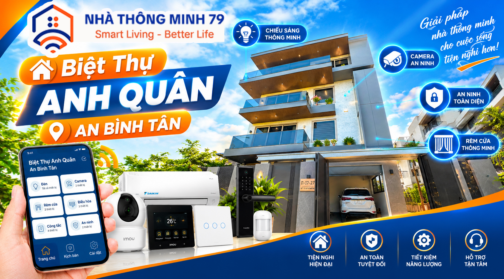 Biệt Thự Anh Quân – An Bình Tân