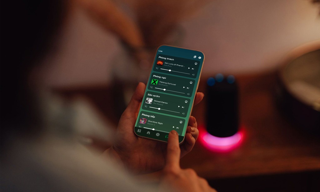 Điều khiển từ xa qua smartphone