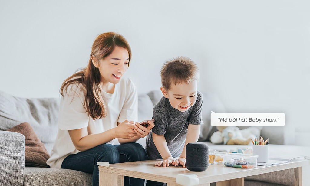  Ra lệnh phát nhạc bằng giọng nói