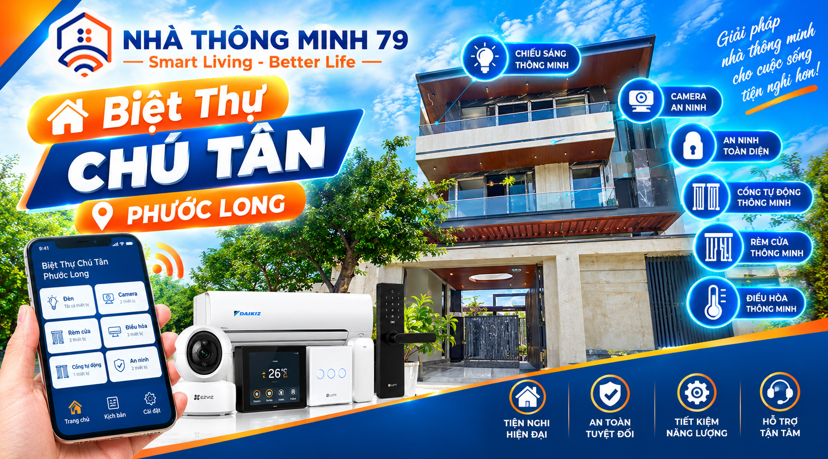 Biệt Thự Chú Tân – Phước Long